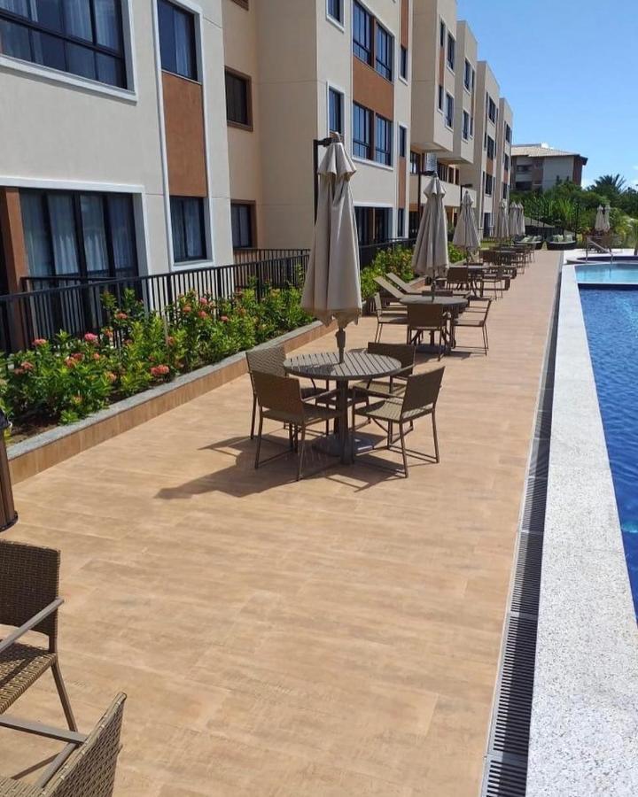 Flat Em Guarajuba Com Excelente Estrutura Apartment Bagian luar foto
